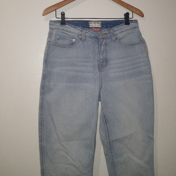 FREE PEOPLE Curvy High Rise Vintage Straight Jeans - Picture 7 of 10